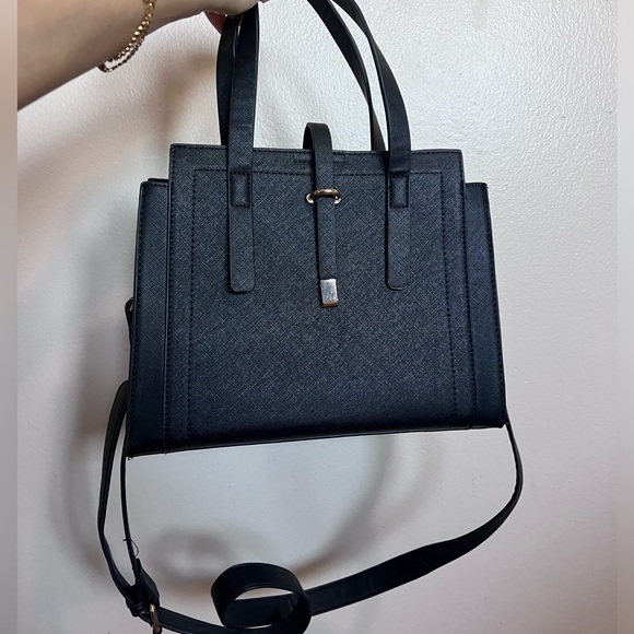 Brand new - 3 piece Black leather bucket purse set - Picture 7 of 8